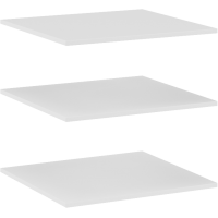 Комплект полок к Пеналу широкому Римини (МебельМаркет) Белый/Софт Милк